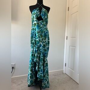 AMUR Edie Tie Neck Dress